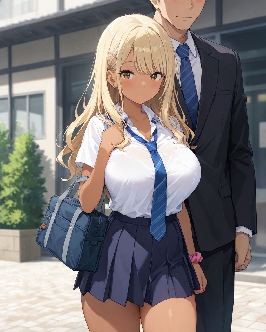 ギャル女子校生がびしゃびしゃ潮吹き サンプル5ページ目