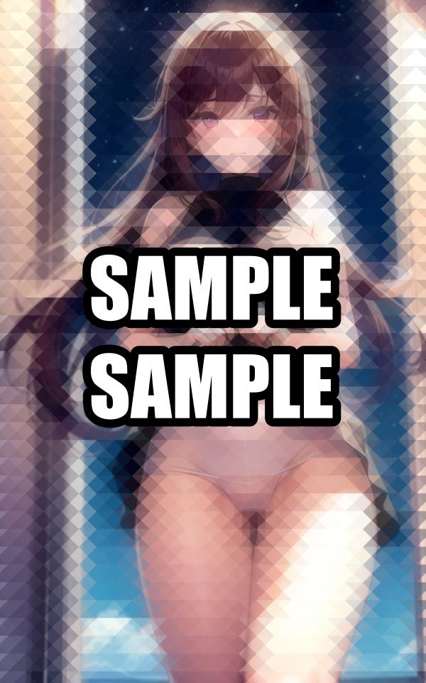 外で露出しちゃう美女イラスト集 サンプル5ページ目