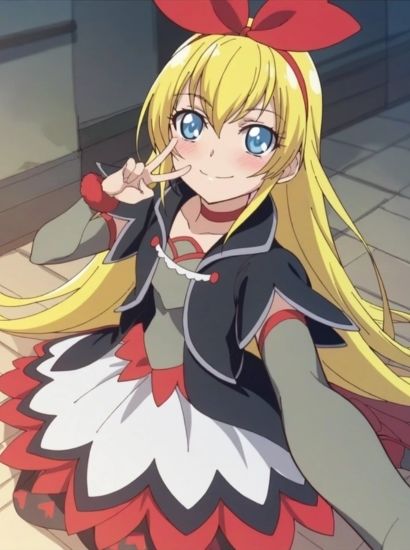 ドキドキ！プリキュアのレジーナから送られてきた自撮り写真 サンプル1ページ目