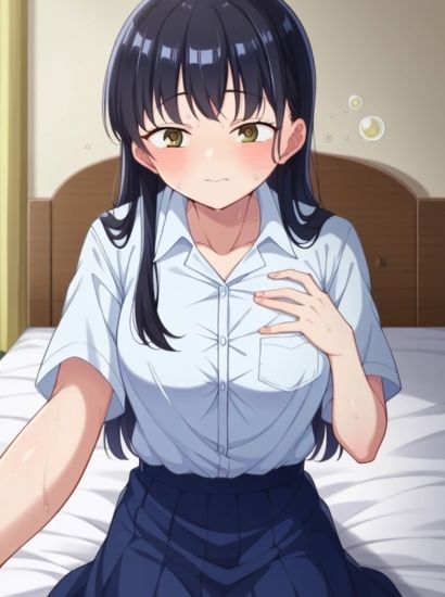 僕の心のヤバイやつの山田杏奈から送られてきた自撮り写真 サンプル1ページ目