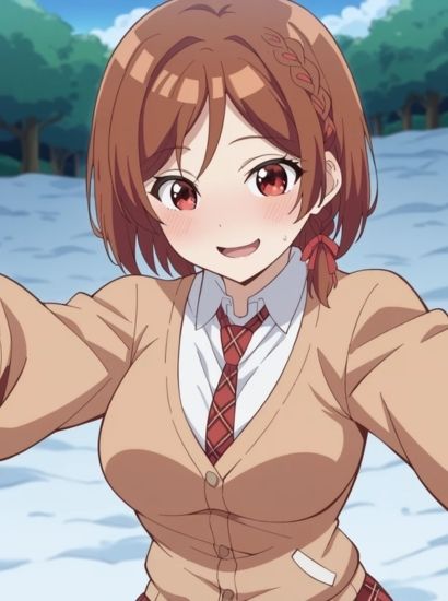 クラスの大嫌いな女子と結婚することになったの桜森朱音から送られてきた自撮り写真 サンプル1ページ目