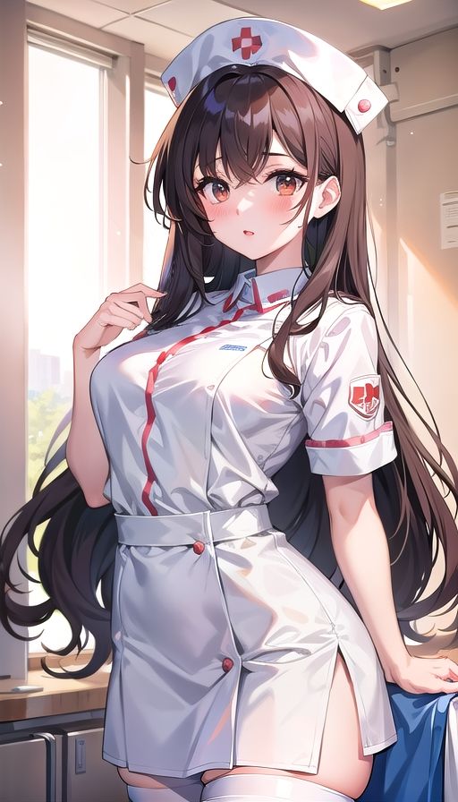 茶髪天然美女ナース サンプル1ページ目