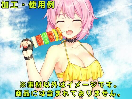 BBQ素材集 サンプル1ページ目