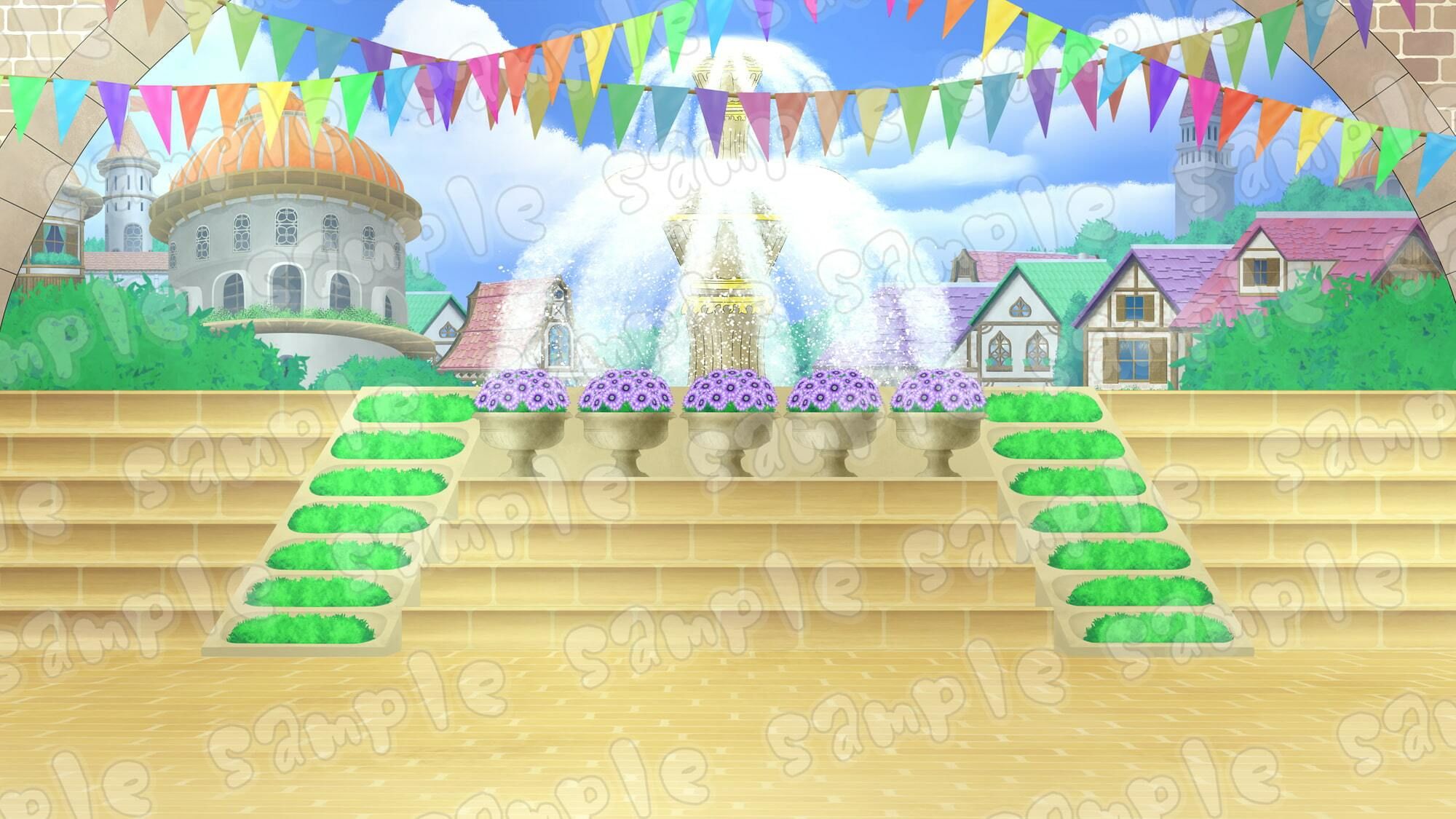 ファンタジー背景素材集Vol2 サンプル4ページ目