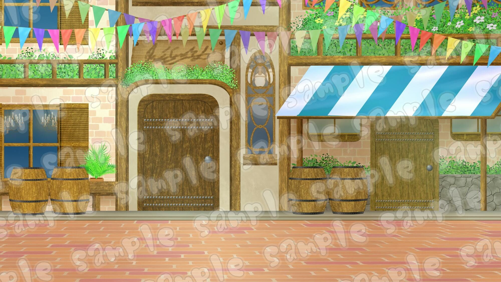 ファンタジー背景素材集Vol2 サンプル7ページ目