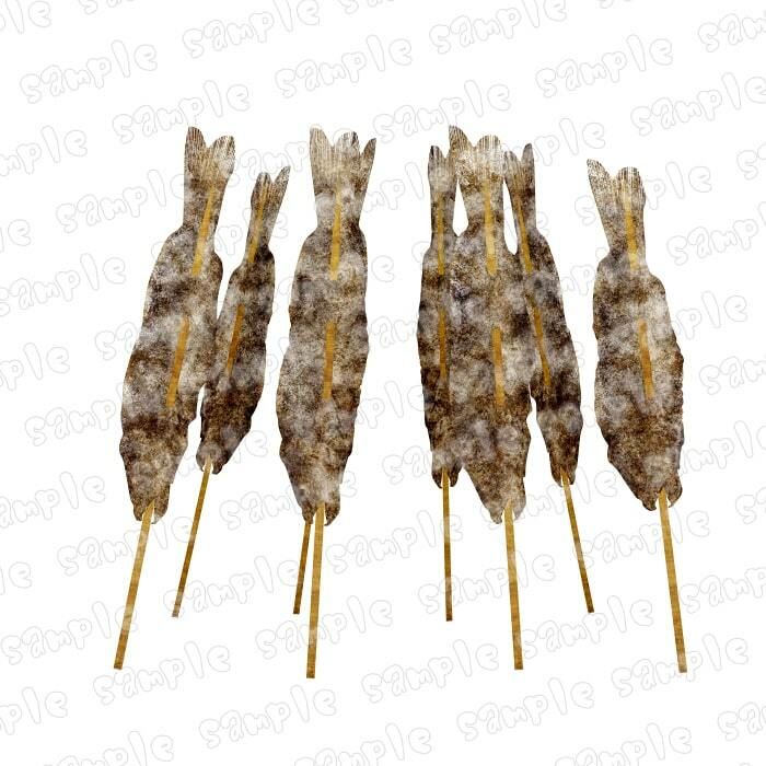 焼き魚素材集 サンプル3ページ目