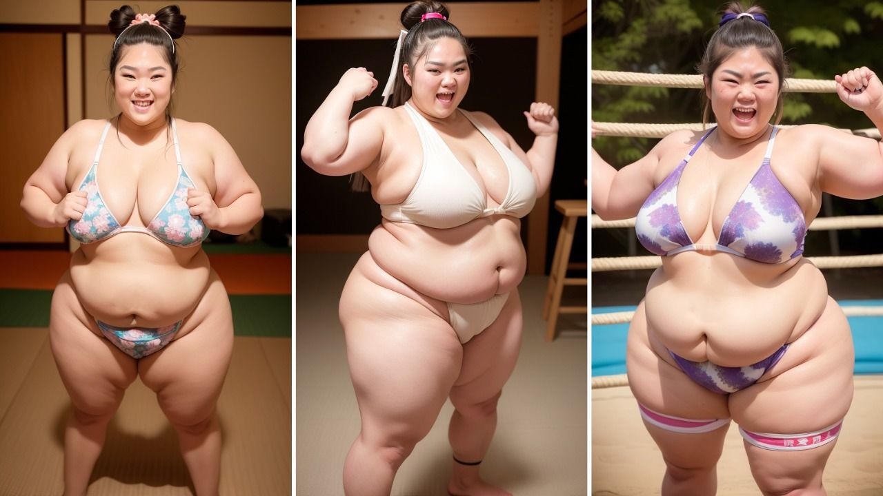 リアルに動く！！AI巨漢女がついに踊り出す！！  最新動画精製AI使用！！AI Giant Woman 日本人  ぽっちゃり  戦士  レスラー  ガチムチ  女力士  柔道  空手  格闘家  相撲  相撲取り  巨人  でかい  big  むちむち  ダンス サンプル1ページ目