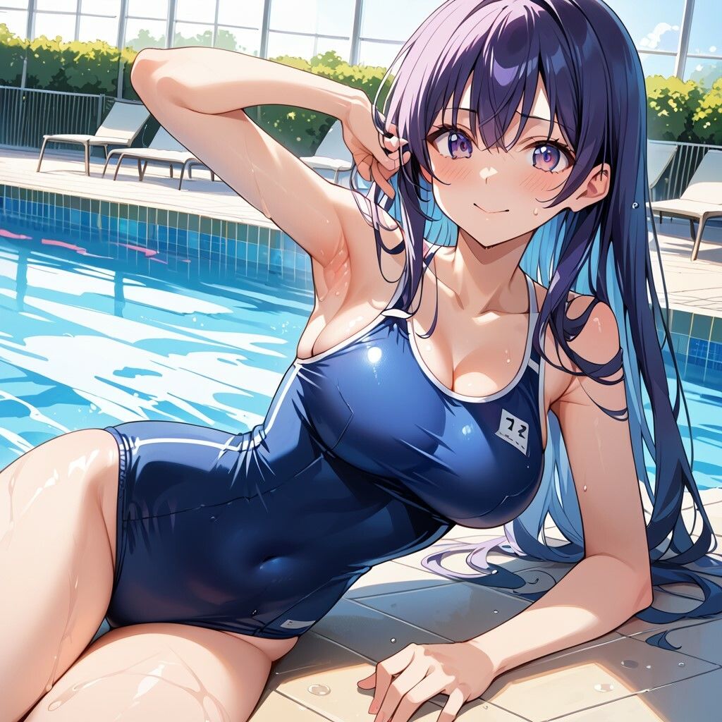 体験入部したら 先輩がかわいかったから 水泳部に入部しちゃいました。 サンプル1ページ目