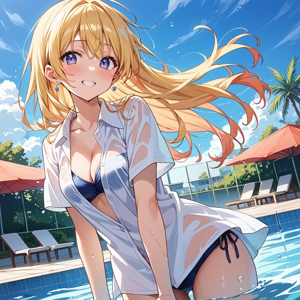 体験入部したら 先輩がかわいかったから 水泳部に入部しちゃいました。 サンプル3ページ目