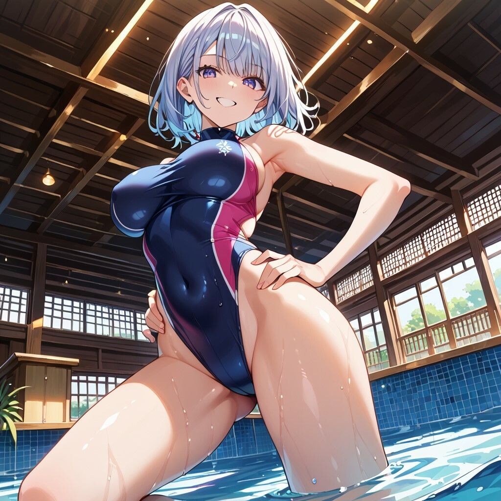 体験入部したら 先輩がかわいかったから 水泳部に入部しちゃいました。 サンプル5ページ目
