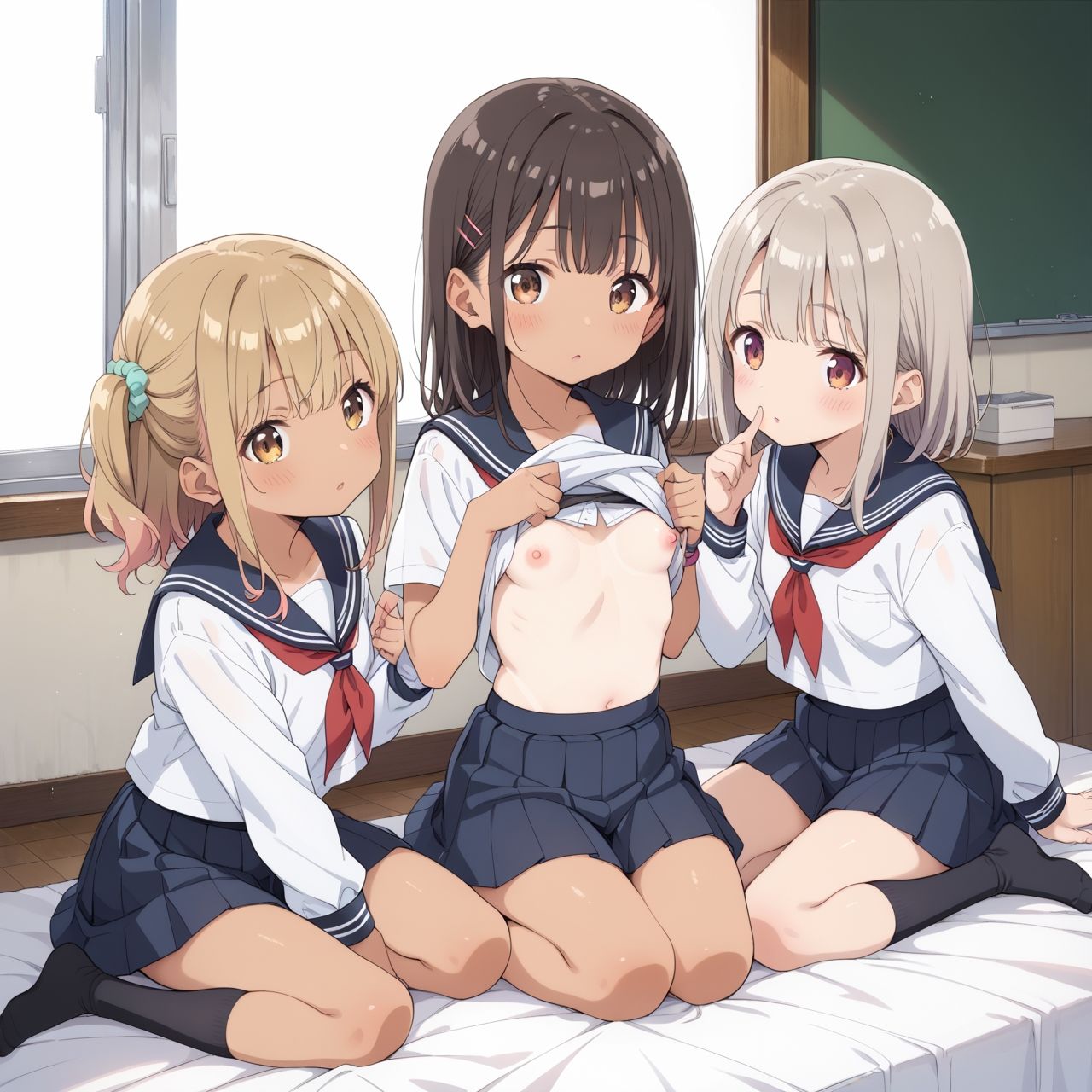 ロリロリ妹たちは発情期 サンプル5ページ目