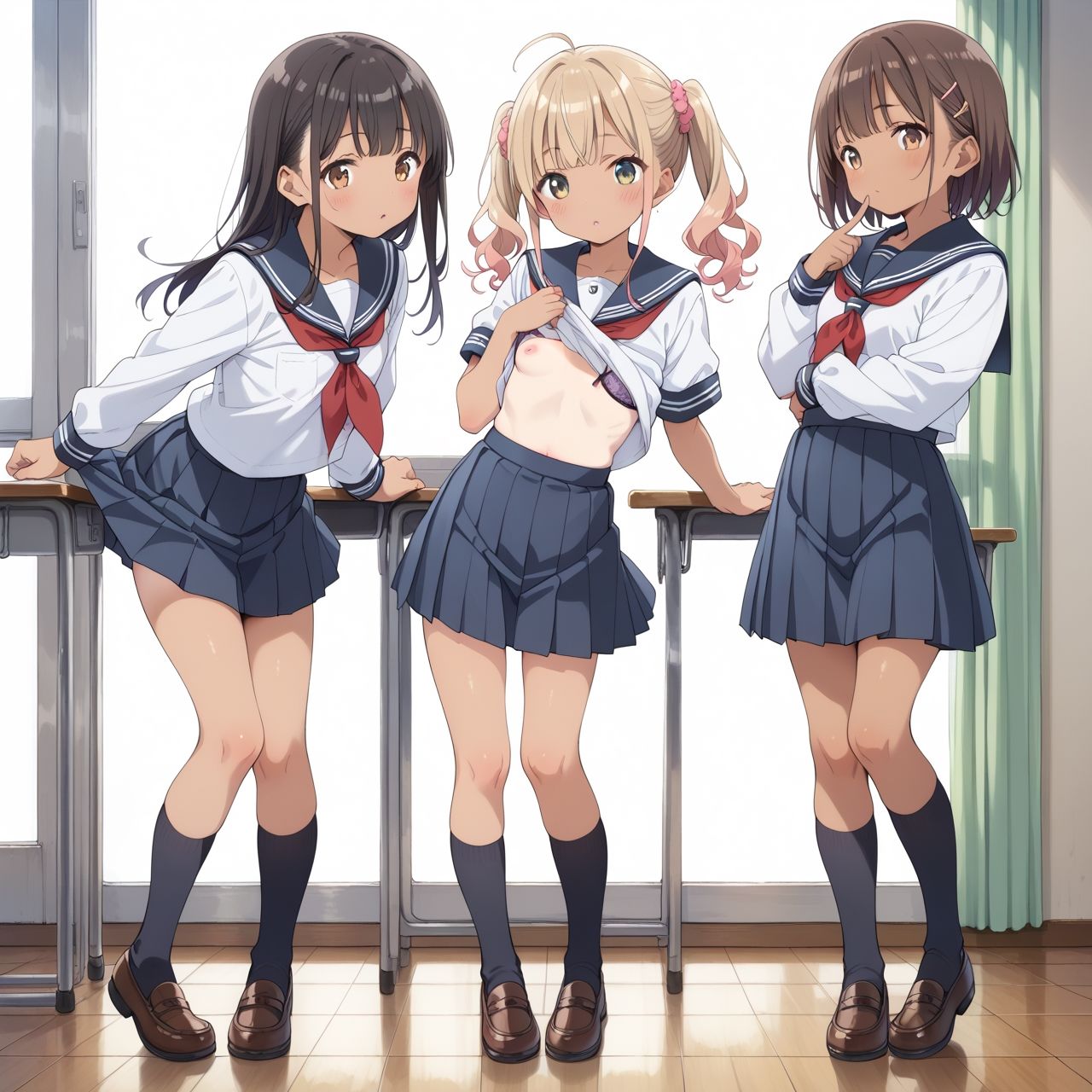 ロリロリ妹たちは発情期 サンプル6ページ目