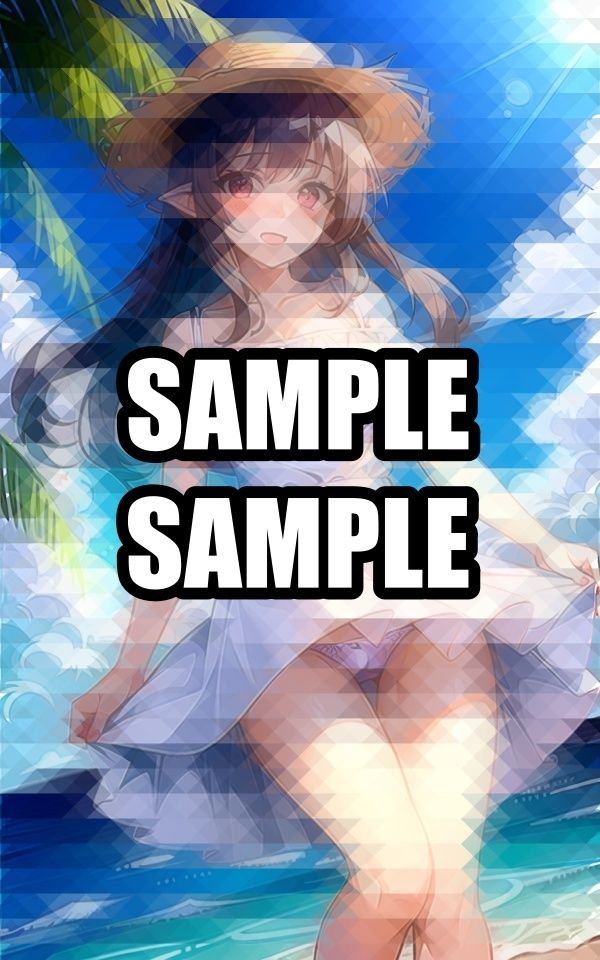 真夏のワンピース美女イラスト集 サンプル7ページ目