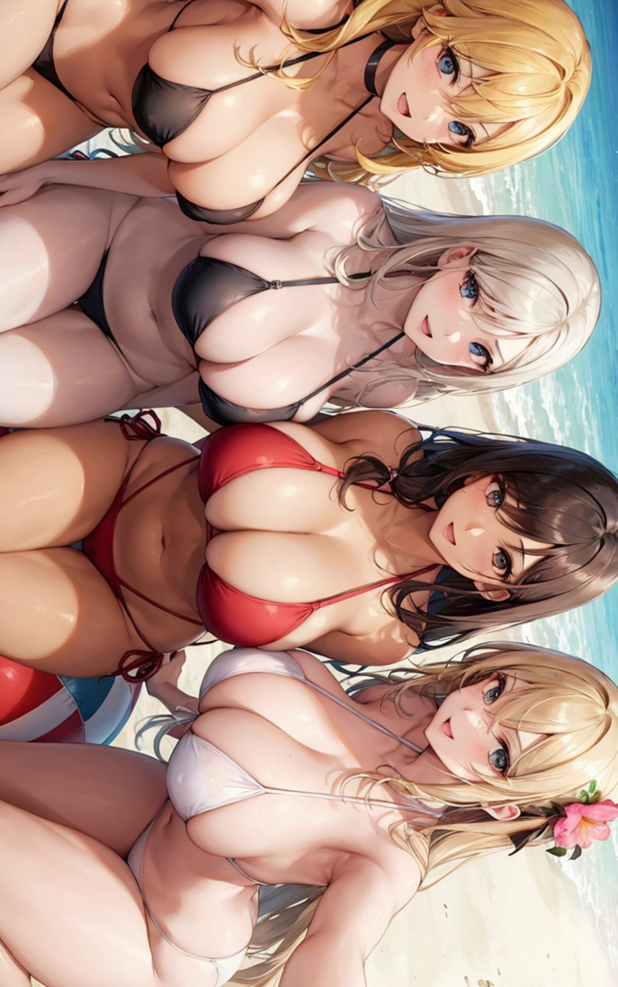 ビーチハーレム4 サンプル3ページ目