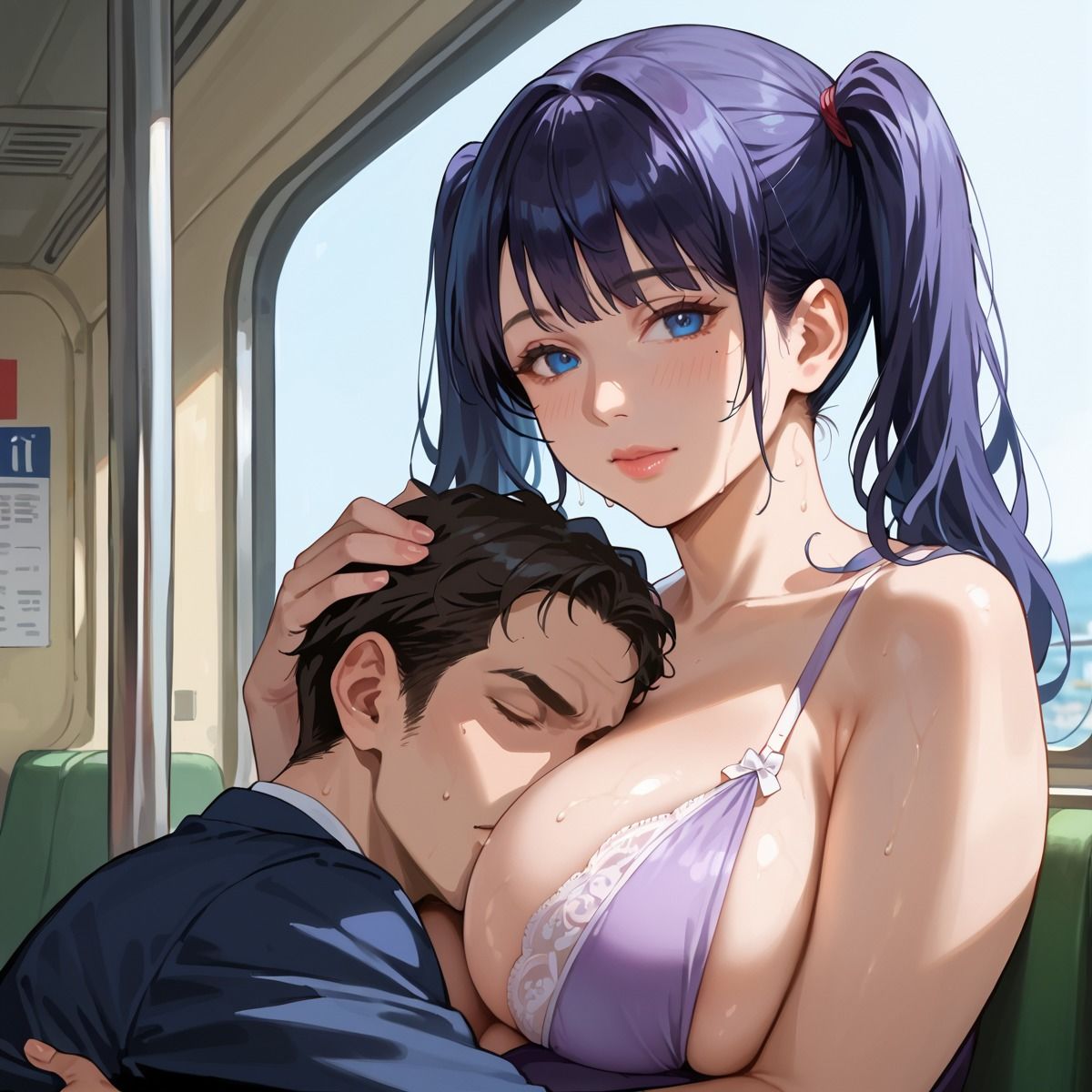 ムチムチ！はたらく女の欲情電車Part2 サンプル3ページ目