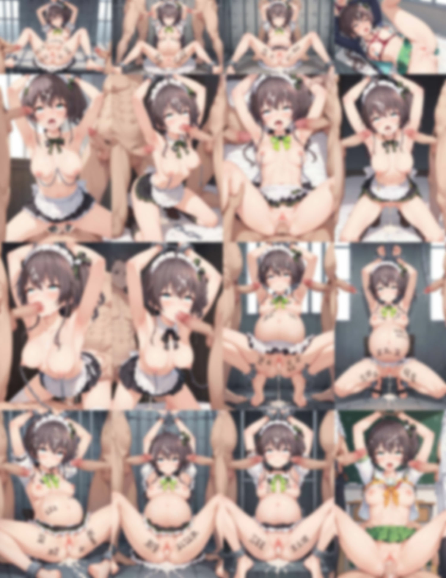 夏色ま◯り コスプレ孕まされ肉便器 サンプル10ページ目