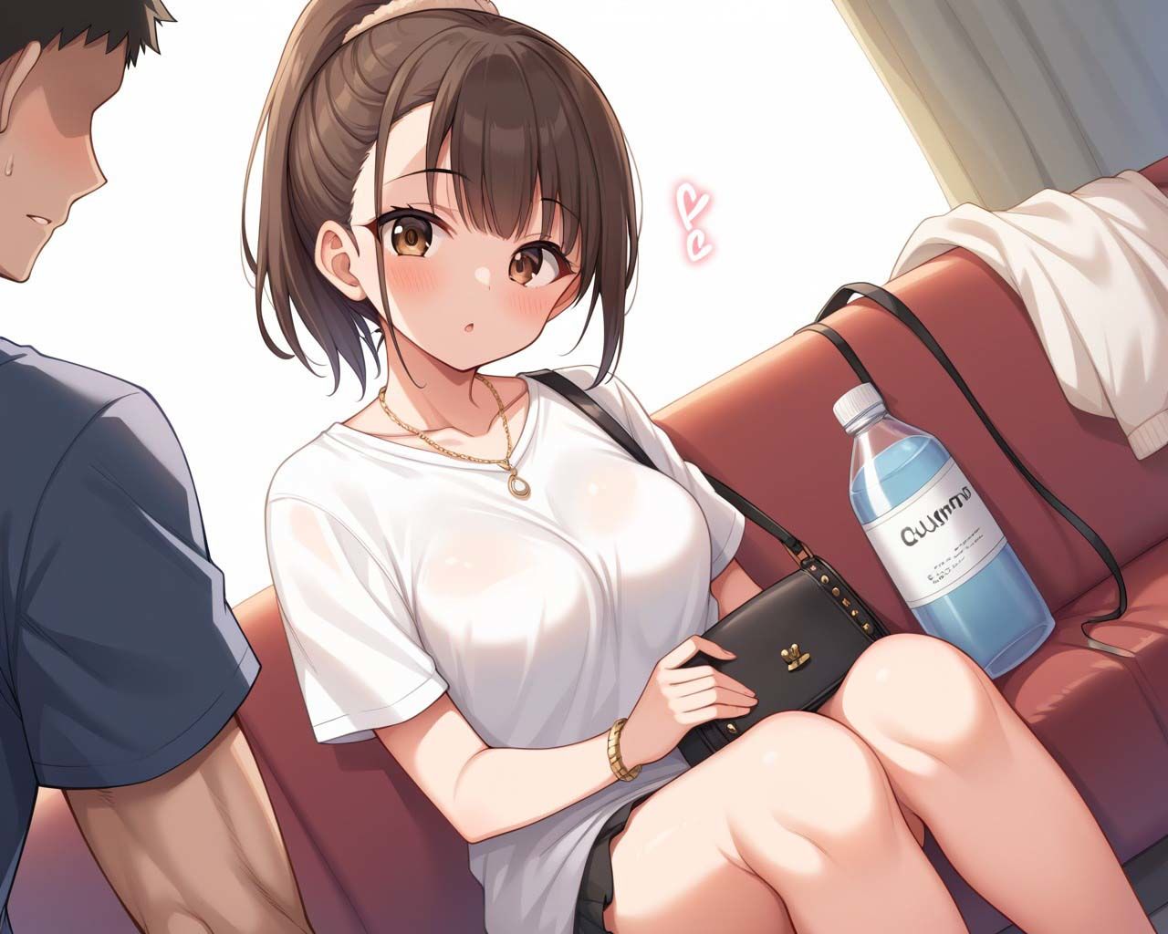 ガバまんそうな女子校生〜終電逃したとことろを誘惑したら生意気すぎたのでわからせ輪●〜 サンプル1ページ目