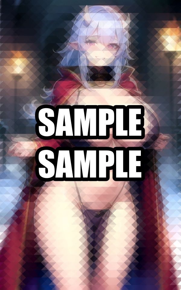 巨乳な鬼ちゃんイラスト集 サンプル8ページ目