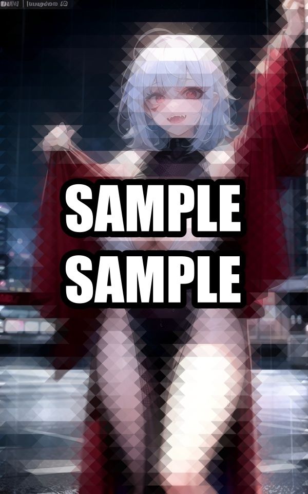 グラマーなゾンビ美女イラスト集 サンプル1ページ目