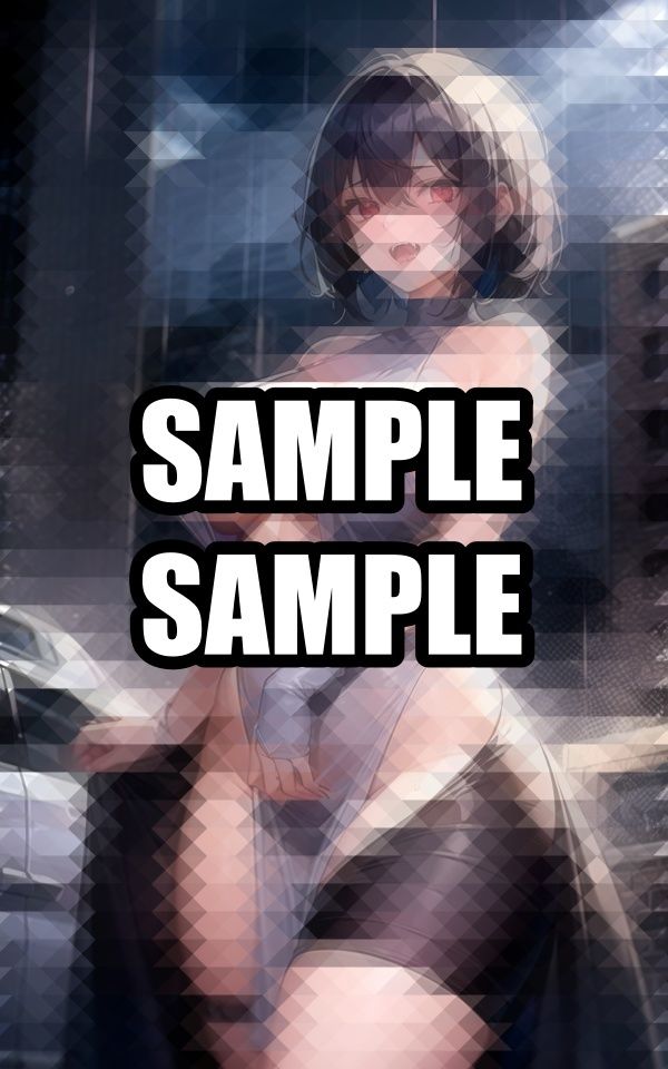 グラマーなゾンビ美女イラスト集 サンプル2ページ目
