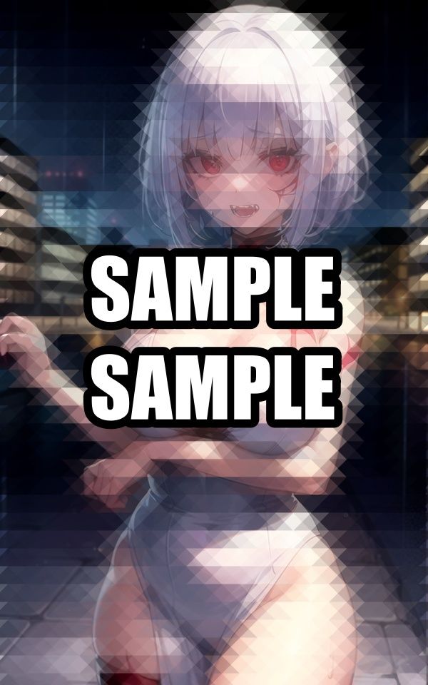 グラマーなゾンビ美女イラスト集 サンプル3ページ目