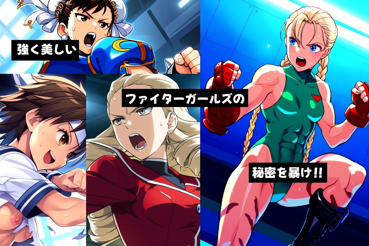 ファイターガールズXシークレットファイル-悪堕ち・洗脳・催●・憑依・ふたなり・射精- サンプル1ページ目