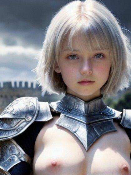 女騎士おっぱい。4〜見習い従騎士は無知っ子ばかりで脱がして触り放題な件〜 サンプル3ページ目
