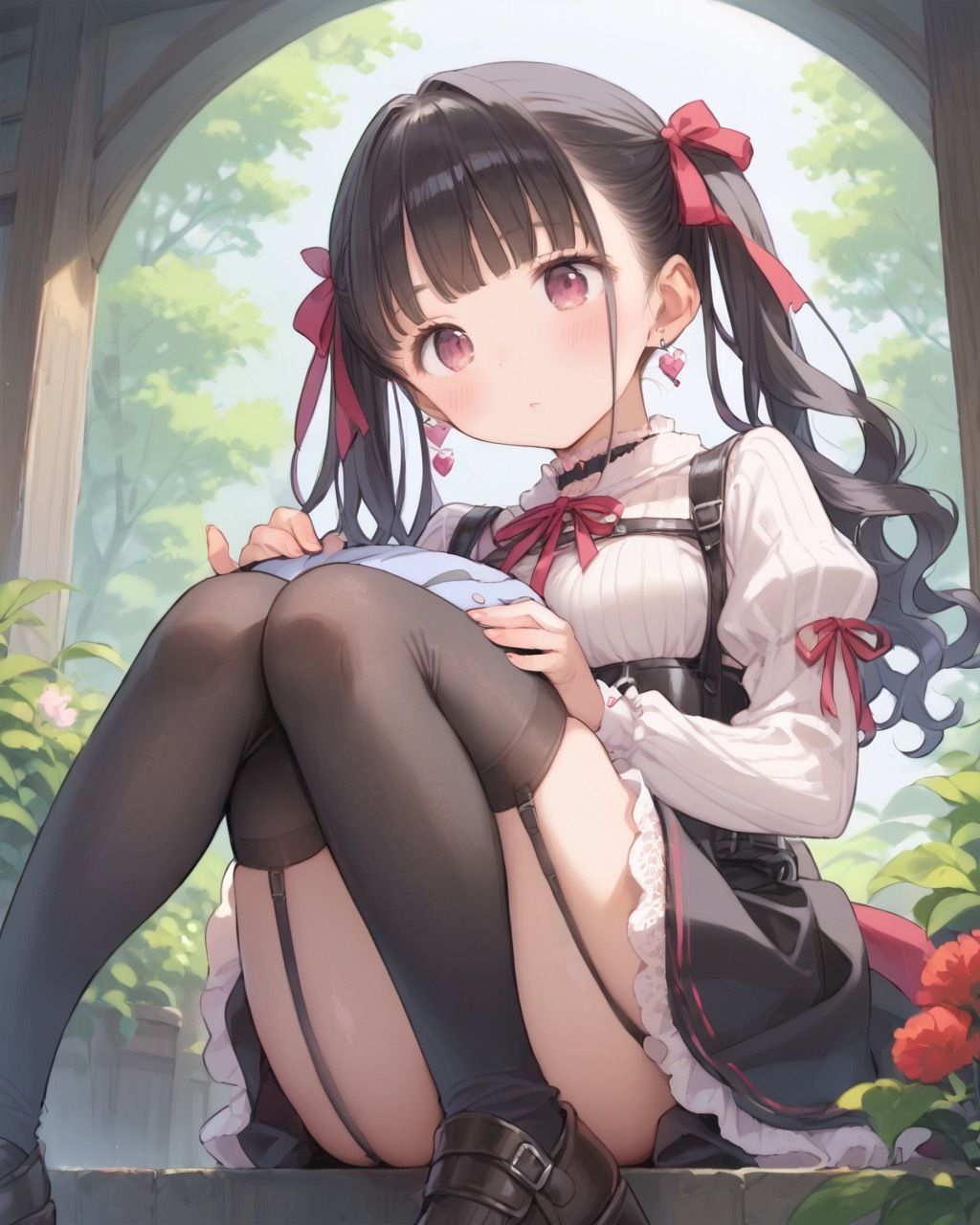 露出依存症地雷少女 サンプル4ページ目
