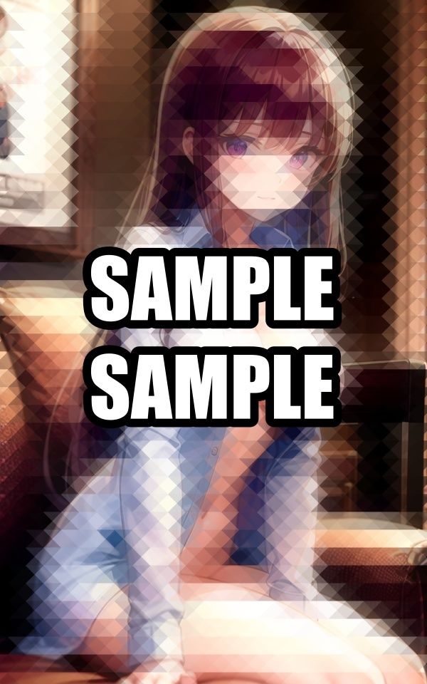 目覚めの白シャツ美女イラスト集 サンプル1ページ目
