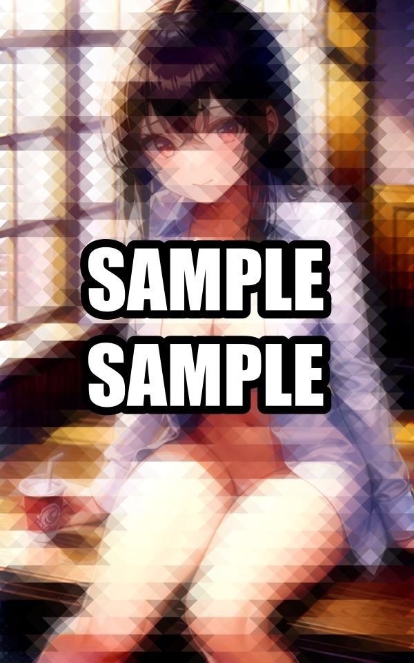 目覚めの白シャツ美女イラスト集 サンプル4ページ目