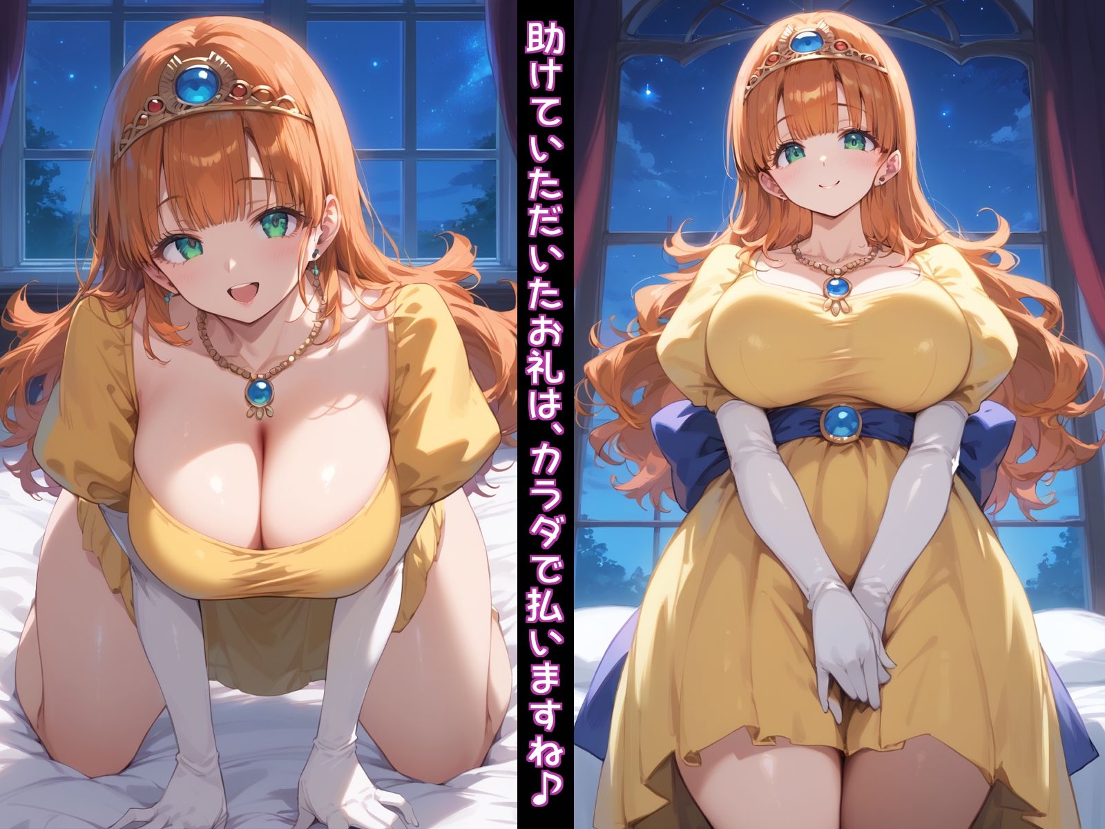 ゆうべは おたのしみ でしたね。 サンプル1ページ目