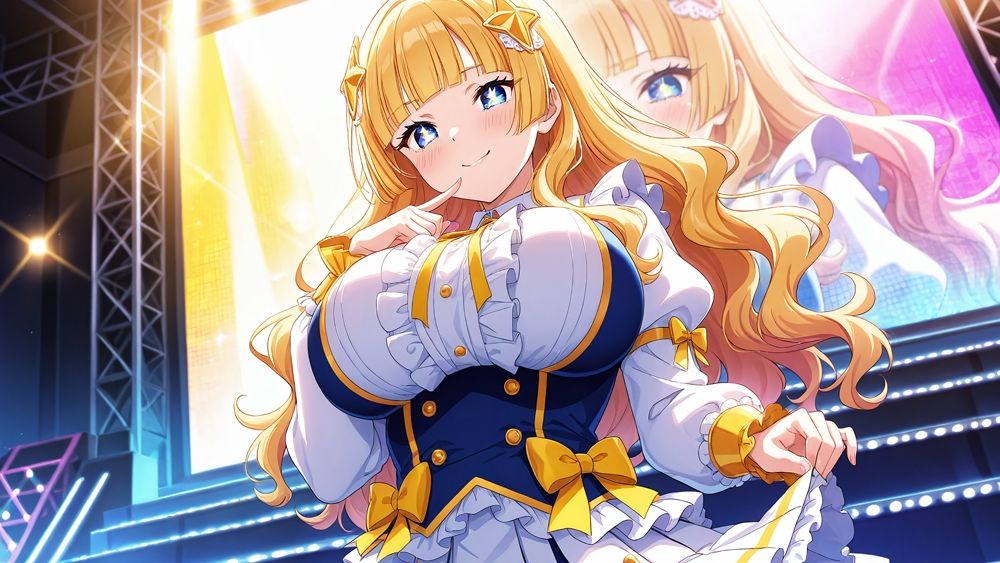 爆乳アイドルが淫らに堕ちる！ライブ中も絶頂調教 サンプル4ページ目