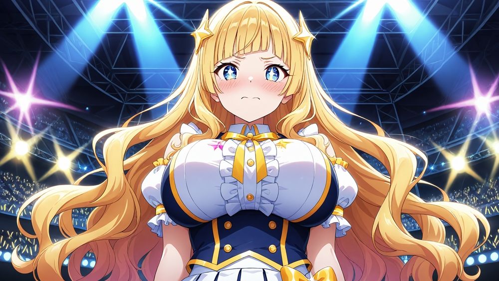 爆乳アイドルが淫らに堕ちる！ライブ中も絶頂調教 サンプル5ページ目