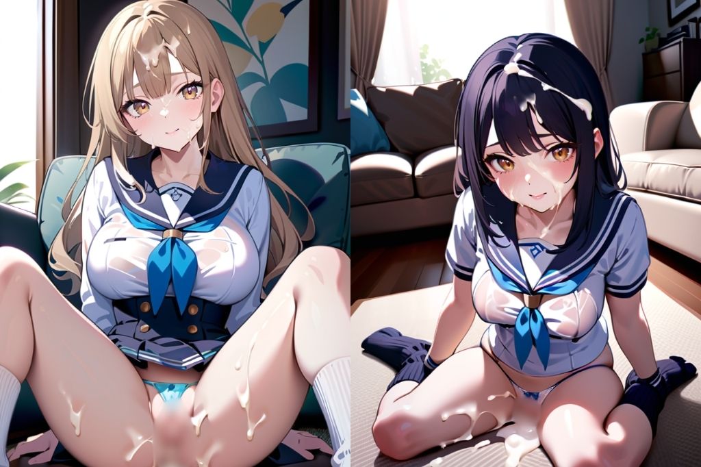 幼馴染が誘ってきたから中出し＆ぶっかけしてやった サンプル4ページ目