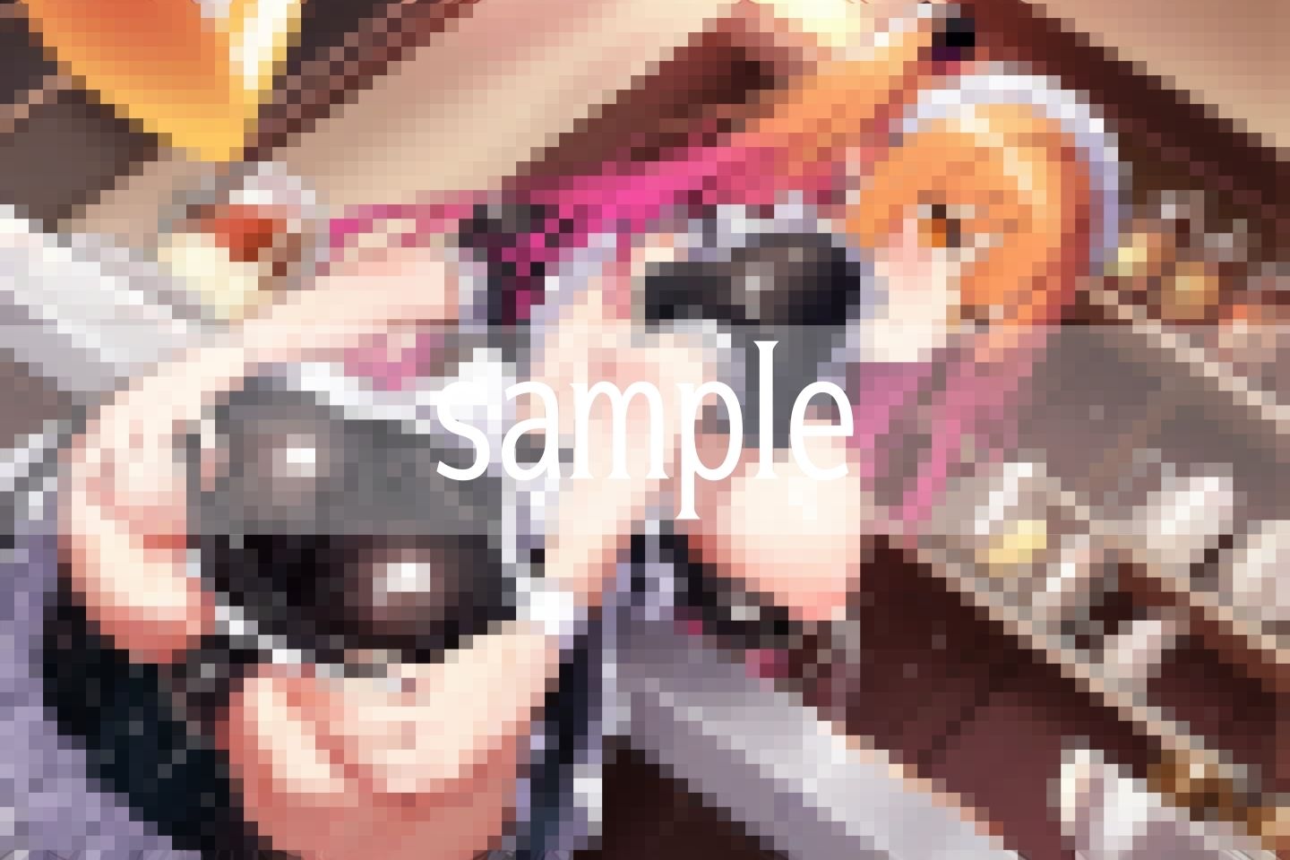 後ろから’くぱぁぁぁ’をしてくれる濡れ濡れメイドたち サンプル3ページ目