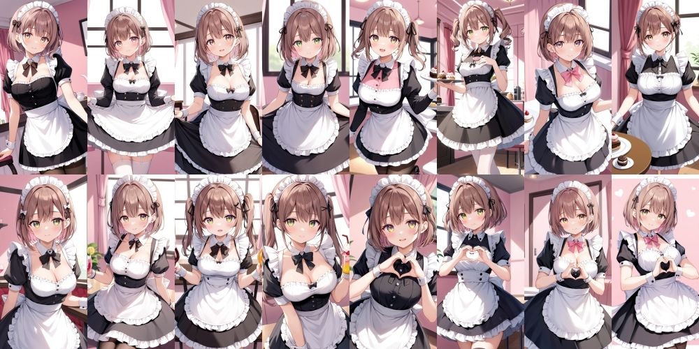 ご奉仕メイド喫茶【500枚】 サンプル1ページ目