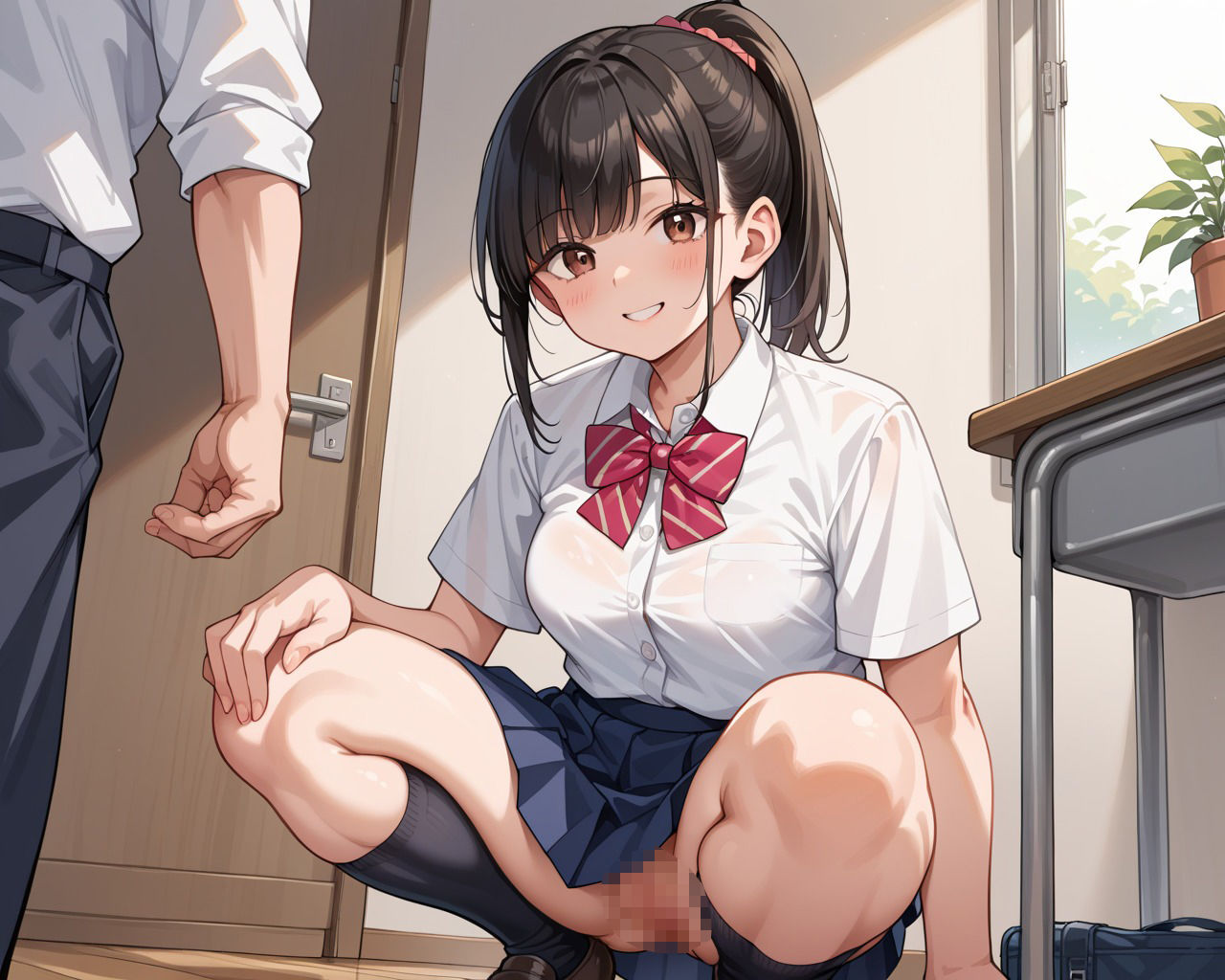 巨乳で小悪魔な僕の後輩と 〜いつでも学校内で生ハメ中出しセックス〜 サンプル2ページ目