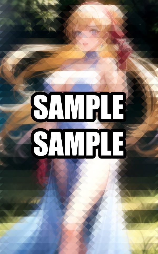 ファンタジー世界のお姫様イラスト集 サンプル1ページ目