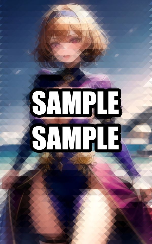 ファンタジー世界のお姫様イラスト集 サンプル7ページ目