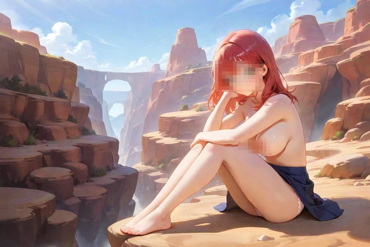 夕陽にとろける  超絶美女CG集 サンプル5ページ目