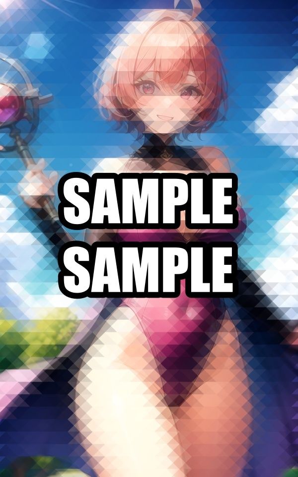 魔法が使えるレオタード美女イラスト集 サンプル3ページ目