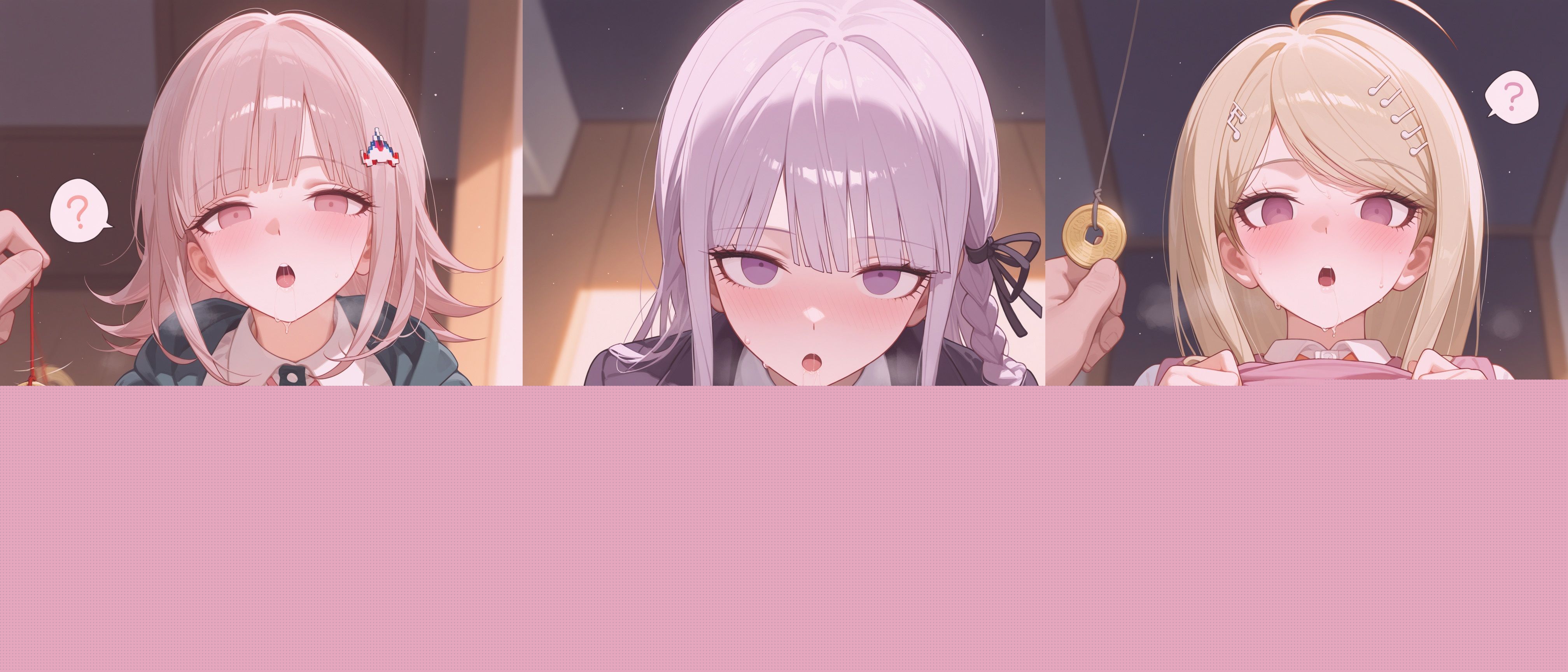 【催●性支配】強●淫乱ヒロイン化 ダ○ガンロンパ編 【霧○響子/七○千秋/赤○楓】 サンプル1ページ目