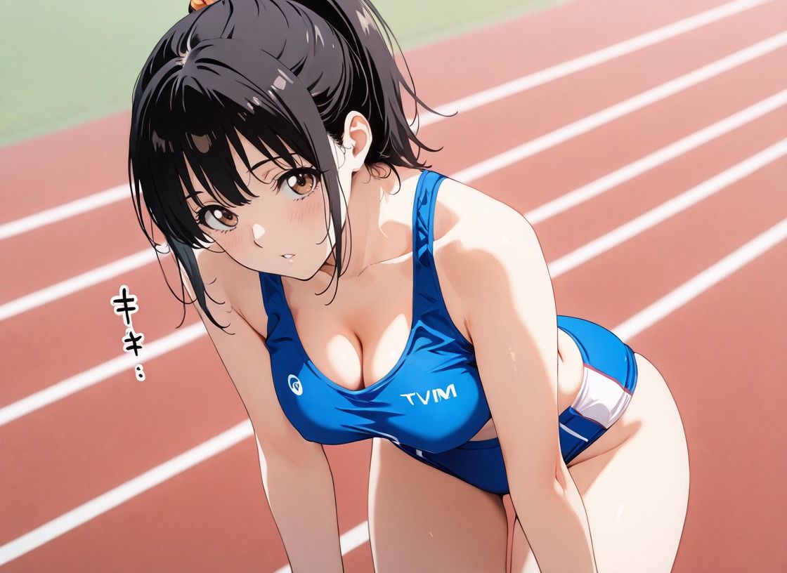 陸上女子校生は校内で連続中出し常習犯 サンプル1ページ目