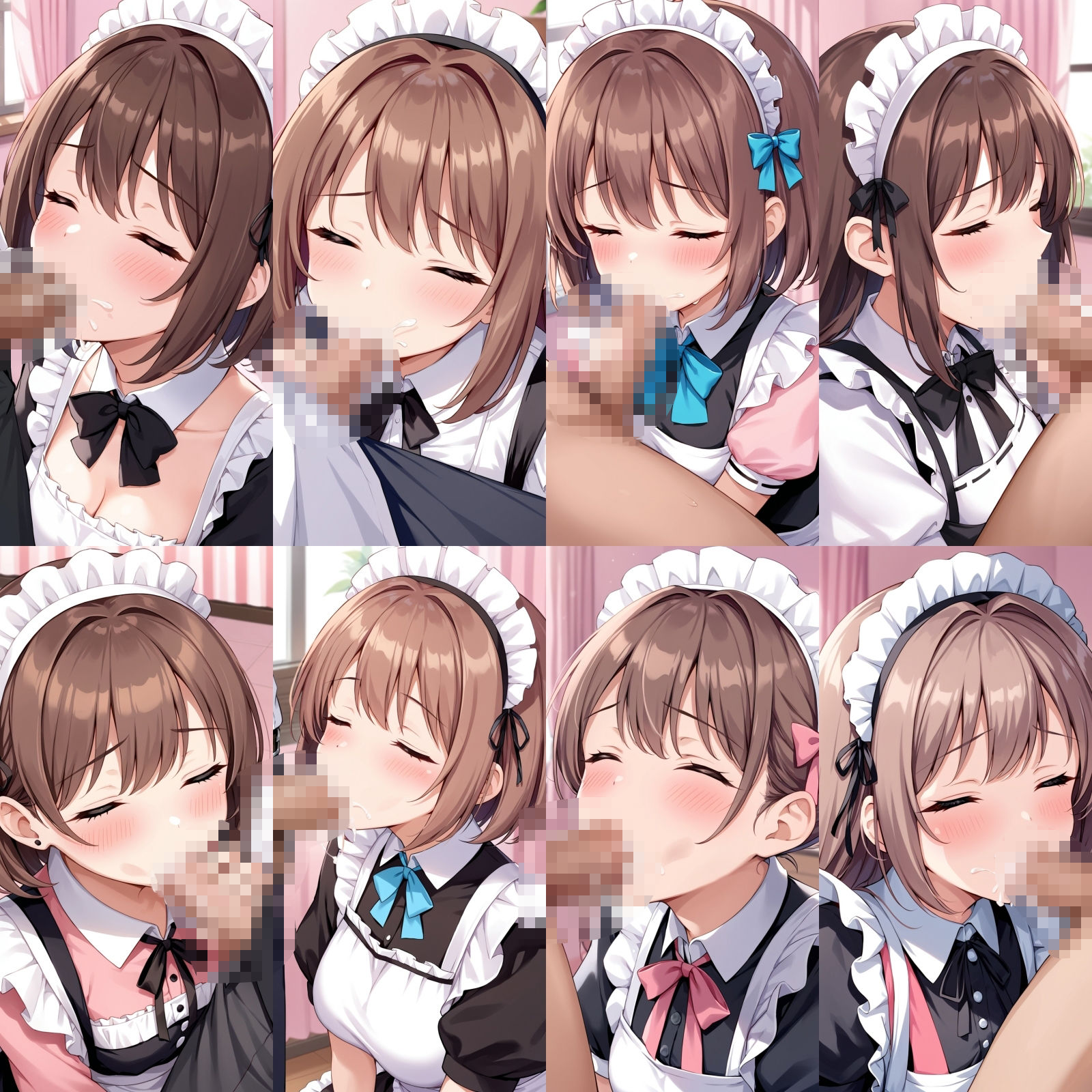 ご奉仕メイドのフ〇ラとパンティー【500枚】 サンプル3ページ目