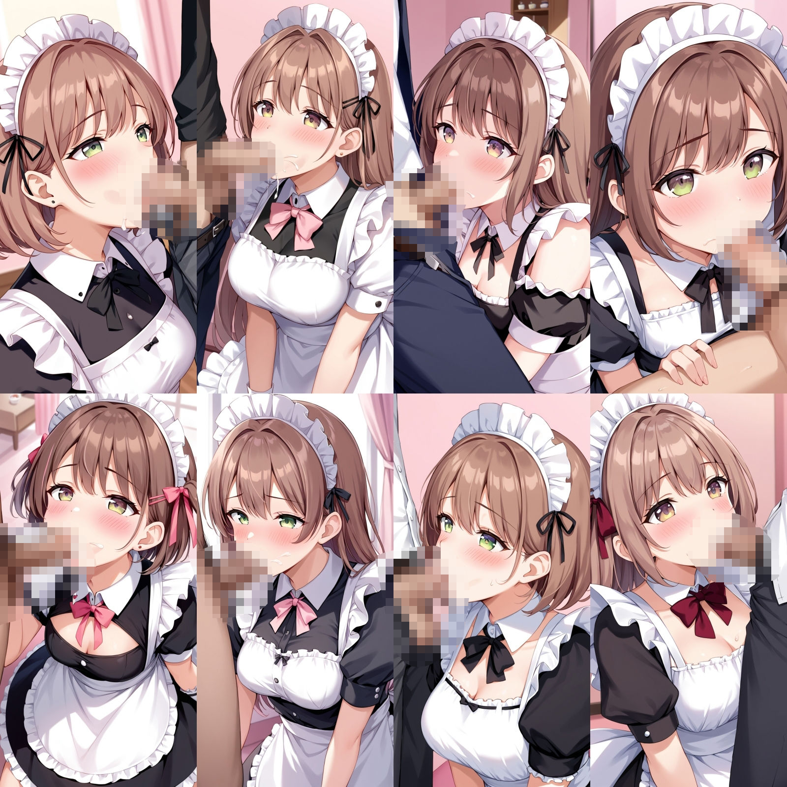 ご奉仕メイドのフ〇ラとパンティー【500枚】 サンプル5ページ目
