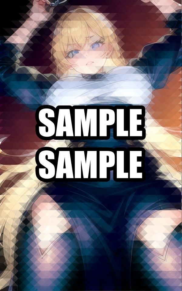 下からアングルの囚われ黒ドレス美女 サンプル5ページ目