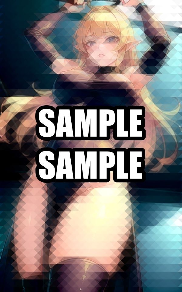 下からアングルの囚われ黒ドレス美女 サンプル6ページ目