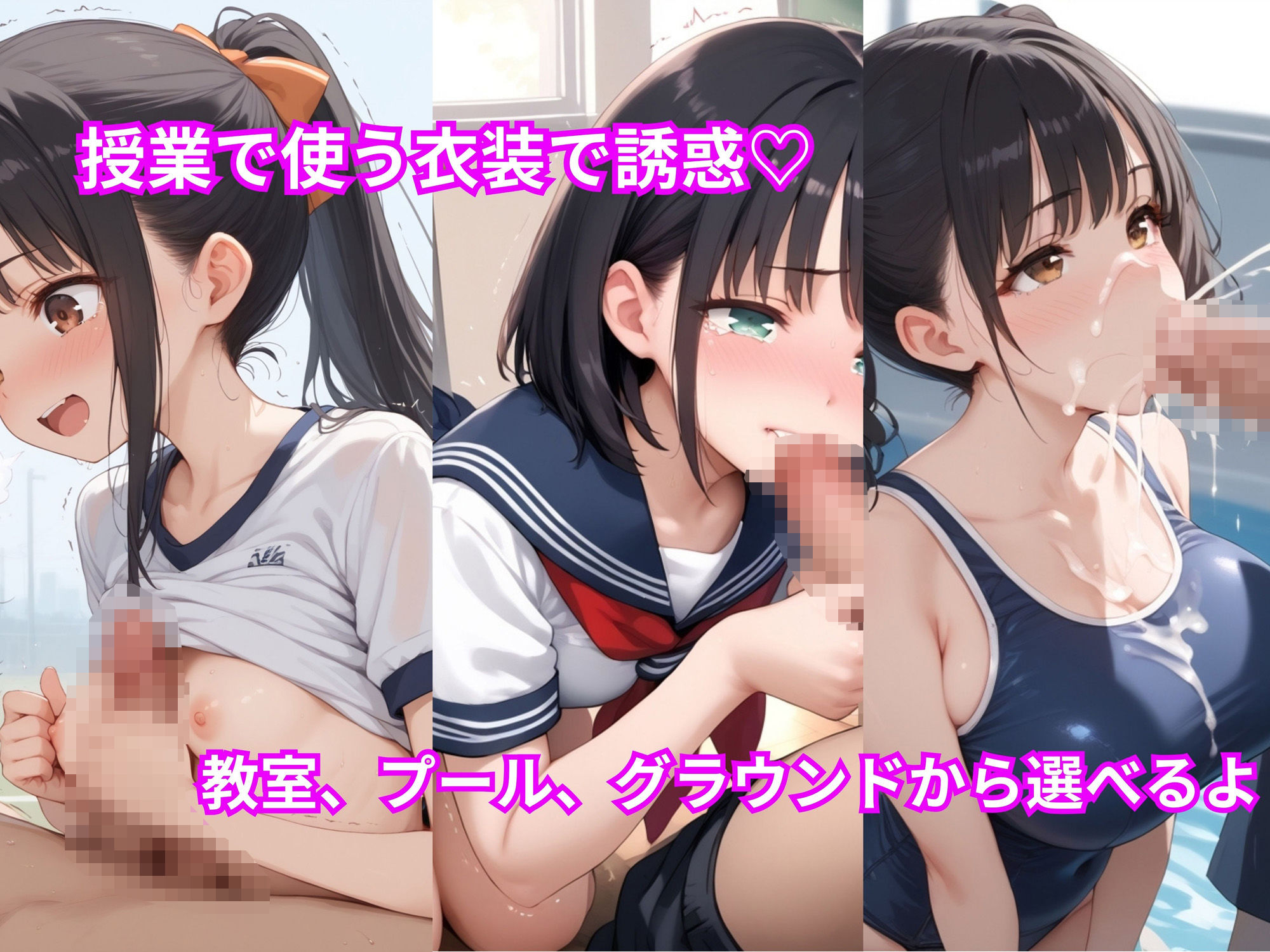 今日はえっちな文化祭 サンプル4ページ目