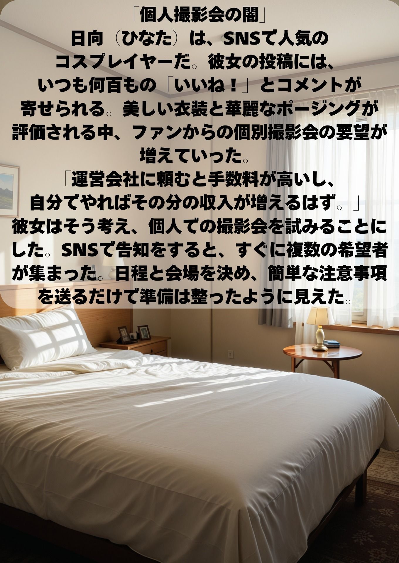 ただのコスプレ撮影会をオフパコにしゃちゃいました サンプル1ページ目