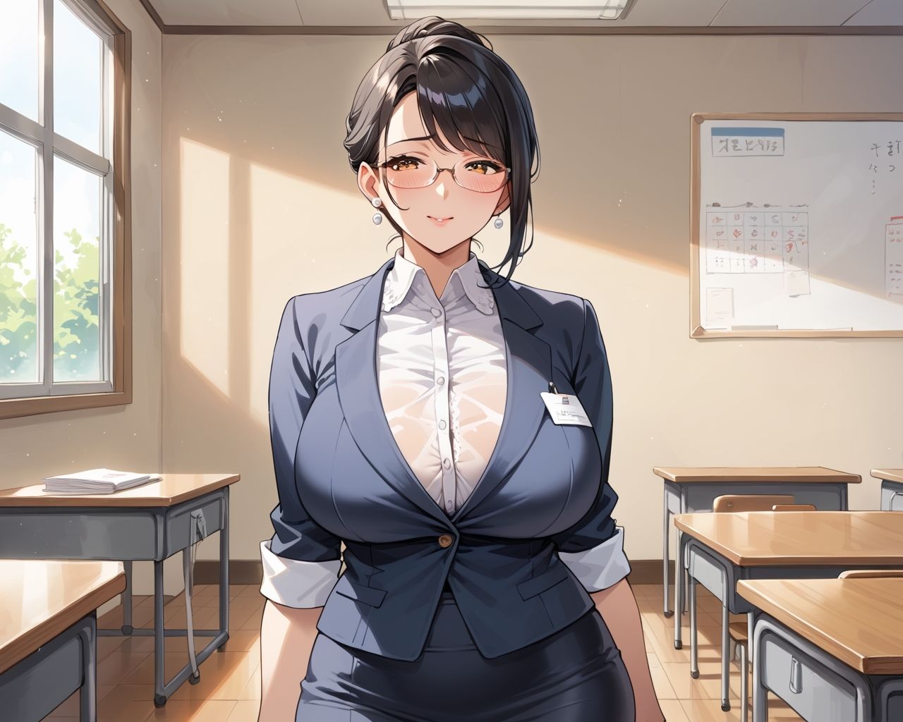 爆乳先生 担当教科は寝取りです サンプル5ページ目
